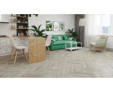 Кварцевый ламинат Alpine Floor Chevron 18-1 Дуб Фантазия 43-класс, окрашенная фаска-4V, французская елка, 600x127x5мм
