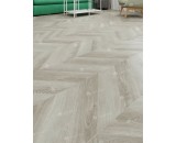 Кварцевый ламинат Alpine Floor Chevron 18-1 Дуб Фантазия 43-класс, окрашенная фаска-4V, французская елка, 600x127x5мм