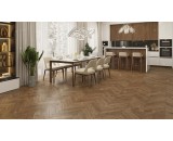 Кварцевый ламинат Alpine Floor Chevron 18-10 Гевуина 43-класс, окрашенная фаска-4V, французская елка, 600x127x5мм