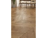 Кварцевый ламинат Alpine Floor Chevron 18-10 Гевуина 43-класс, окрашенная фаска-4V, французская елка, 600x127x5мм