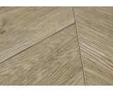 Кварцевый ламинат Alpine Floor Chevron 18-2 Дуб Ваниль Селект 43-класс, окрашенная фаска-4V, французская елка, 600x127x5мм