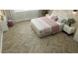 Кварцевый ламинат Alpine Floor Chevron 18-3 Дуб Натуральный Отбеленный 43-класс, окрашенная фаска-4V, французская елка, 600x127x5мм