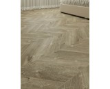 Кварцевый ламинат Alpine Floor Chevron 18-3 Дуб Натуральный Отбеленный 43-класс, окрашенная фаска-4V, французская елка, 600x127x5мм