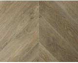 Кварцевый ламинат Alpine Floor Chevron 18-5 Макадамия 43-класс, окрашенная фаска-4V, французская елка, 600x127x5мм