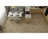 Кварцевый ламинат Alpine Floor Chevron 18-6 Дуб Синистра 43-класс, окрашенная фаска-4V, французская елка, 600x127x5мм