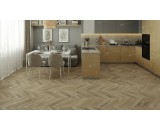 Кварцевый ламинат Alpine Floor Chevron 18-6 Дуб Синистра 43-класс, окрашенная фаска-4V, французская елка, 600x127x5мм