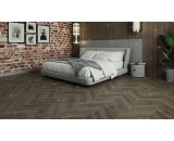 Кварцевый ламинат Alpine Floor Chevron 18-9 Дуб Антарес 43-класс, окрашенная фаска-4V, французская елка, 600x127x5мм