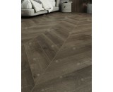 Кварцевый ламинат Alpine Floor Chevron 18-9 Дуб Антарес 43-класс, окрашенная фаска-4V, французская елка, 600x127x5мм