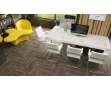 Кварцевый ламинат Alpine Floor Parquet LVT Дуб Антарес 16-19 43-класс, окрашенная фаска-4V, 590x118x2.5мм