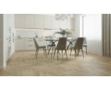 Кварцевый ламинат Alpine Floor Parquet LVT Дуб Ваниль Селект 16-3 тиснение в регистр с подложкой 43-класс, окрашенная фаска-4V, 600x125x8мм