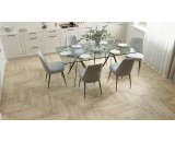 Кварцевый ламинат Alpine Floor Parquet LVT Дуб Ваниль Селект 16-3 тиснение в регистр с подложкой 43-класс, окрашенная фаска-4V, 600x125x8мм