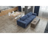 Кварцевый ламинат Alpine Floor Parquet LVT Дуб Исида 16-15 тиснение в регистр 43-класс, окрашенная фаска-4V, 600x125x4мм
