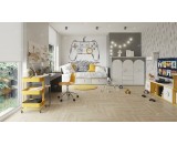 Кварцевый ламинат Alpine Floor Parquet LVT Дуб Медия 16-20 тиснение в регистр 43-класс, окрашенная фаска-4V, 600x125x4мм