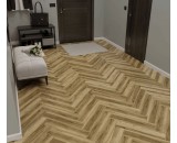 Кварцевый ламинат Alpine Floor Nut Акорн ECO 22-6 43-класс, окрашенная фаска-4V, английская ёлка, 600x125x4мм