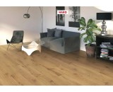 Ламинат Haro Дуб Альпийский Натур Tritty 100 Campus 4V матовый тиснение дерева 532063 32-класс, фаска, 1282x243x8мм