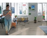 Ламинат Haro Дуб Венето Мокка Tritty 100 Gran Via 4V матовый аутентичное тиснение в регистр 541521 32-класс, фаска-4V, 2200x243x8мм