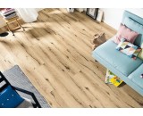 Ламинат Haro Дуб Италика Крем Tritty 100 Campus 4V тиснение дерева 532060 32-класс, фаска-4V, 1282x243x8мм