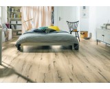 Ламинат Haro Дуб Италика Крем Tritty 100 Campus 4V тиснение дерева 532060 32-класс, фаска-4V, 1282x243x8мм