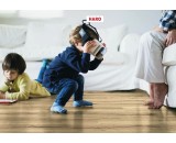 Ламинат Haro Дуб Италика Крем Tritty 100 Campus 4V тиснение дерева 532060 32-класс, фаска-4V, 1282x243x8мм