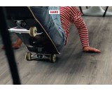 Ламинат Haro Дуб Эмилия бархат серый Tritty 100 Gran Via 4V матовый аутентичное тиснение в регистр 538770 32-класс, фаска-4V, 2200x243x8мм