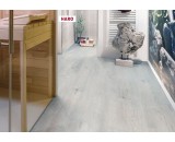 Ламинат Haro Дуб Сицилия белый Tritty 200 Aqua Gran Via 4V влагостойкий матовый аутентичное тиснение в регистр 537374 33-класс, фаска-4V, 2200x243x8мм