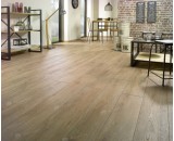 Ламинат Homflor 535 Cajun Oak Distingo 33-класс, без фаски, влагостойкий тиснение в регистр, 1286x172x10мм