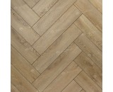 Ламинат Homflor Herringbone 535 Praline / Cajun Oak 33-класс, без фаски, влагостойкий тиснение в регистр, елочкой, 644x143x8мм