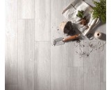 Ламинат ter Hurne E01 Бетон с древесным рисунком серо-белый 1875 1101020846 32-класс, фаска-4V, 1285x192x8мм
