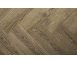 Ламинат Thys Herringbone Дуб Cork тиснение в регистр левая 521671 33-класс, фаска-4V, елочкой, 640x143x12мм