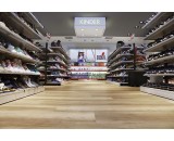 Плитка ПВХ Wineo Purline 1000 Wood Calistoga Cream PLC054R 32-класс, без фаски, полиуретановые биополы, 1295x195x5мм