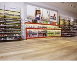 Плитка ПВХ Wineo Purline 1000 Wood Calistoga Cream PLC054R 32-класс, без фаски, полиуретановые биополы, 1295x195x5мм