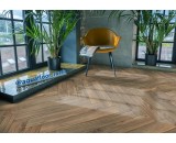 Плитка ПВХ Aquafloor Parquet+ AF6022PQN+ 43-класс, окрашенная фаска-4V, 720x120x7мм