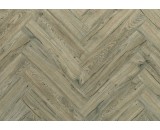 Кварцевый ламинат Aquafloor Space Parquet Light AF4503PQL 43-класс, окрашенная фаска-4V, елочкой, 610x122x4.5мм