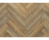 Кварцевый ламинат Aquafloor Space Parquet Light AF4504PQL 43-класс, окрашенная фаска-4V, елочкой, 610x122x4.5мм
