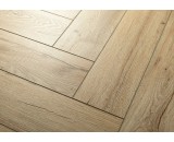 Кварцевый ламинат Aquafloor Space Parquet Light AF4507PQL 43-класс, окрашенная фаска-4V, елочкой, 610x122x4.5мм
