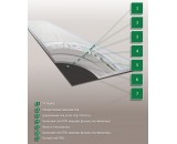 Плитка ПВХ Art East Art Tile Fit 252 L ATF Лиственница Виши 33-класс, без фаски, 914x152x2мм