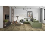 Кварцевый ламинат Damy Floor Chevron Амбуаз DF06-Ch 43-класс, фаска-4V, елочкой, 600x127x5мм