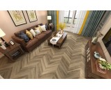 Кварцевый ламинат Damy Floor Chevron Амбуаз DF06-Ch 43-класс, фаска-4V, елочкой, 600x127x5мм