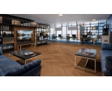 Кварцевый ламинат Damy Floor Chevron Блуа DF08-Ch 43-класс, фаска-4V, елочкой, 600x127x5мм