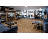 Кварцевый ламинат Damy Floor Chevron Лувр DF04-Ch 43-класс, фаска-4V, елочкой, 600x127x5мм