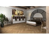 Кварцевый ламинат Damy Floor Chevron Лувр DF04-Ch 43-класс, фаска-4V, елочкой, 600x127x5мм