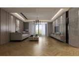 Кварцевый ламинат Damy Floor Chevron Лувр DF04-Ch 43-класс, фаска-4V, елочкой, 600x127x5мм