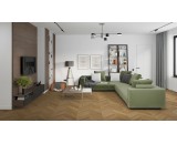 Кварцевый ламинат Damy Floor Chevron Монсоро DF09-Ch 43-класс, фаска-4V, елочкой, 600x127x5мм
