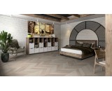 Кварцевый ламинат Damy Floor Chevron Пале-Рояль DF02-Ch 43-класс, фаска-4V, елочкой, 600x127x5мм