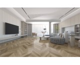 Кварцевый ламинат Damy Floor Chevron Сен-Жермен DF05-Ch 43-класс, фаска-4V, елочкой, 600x127x5мм