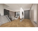 Кварцевый ламинат Damy Floor Chevron Сен-Клу DF10-Ch 43-класс, фаска-4V, елочкой, 600x127x5мм
