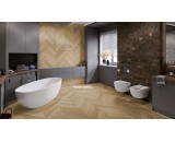 Кварцевый ламинат Damy Floor Chevron Тюильри DF03-Ch 43-класс, фаска-4V, елочкой, 600x127x5мм