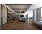 Кварцевый ламинат Damy Floor Chevron Шайо DF07-Ch 43-класс, фаска-4V, елочкой, 600x127x5мм