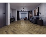 Кварцевый ламинат Damy Floor London Кембридж 200410EL-01 43-класс, фаска-4V, елочкой, 615x123x4мм