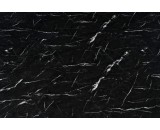 Кварцевый ламинат Natura Stone Блэк Сторм S-001-01 43-класс, без фаски, инженерная композитная доска под мрамор, 610x305x3.5мм